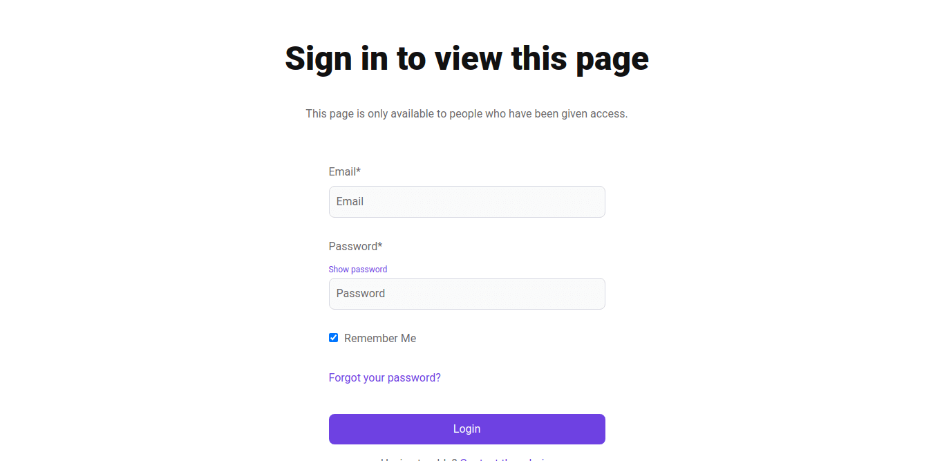 membership-login